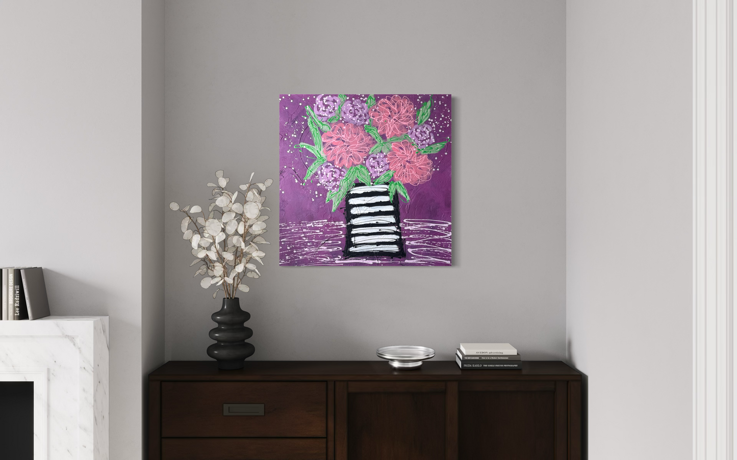 Striped Vase Delight