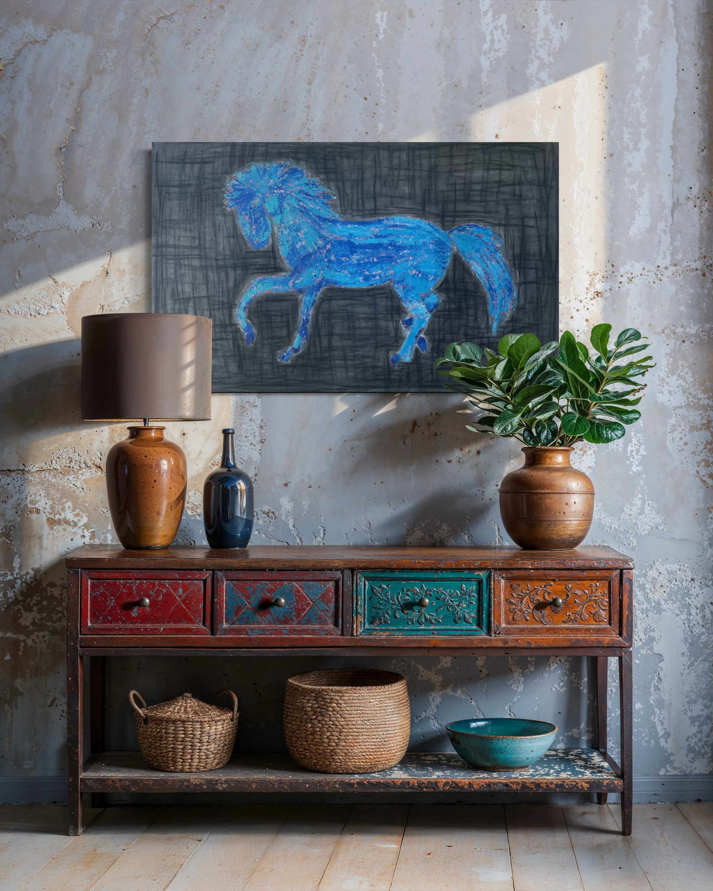 Blue Rider – ART BY DESIREÉ MIRIAH